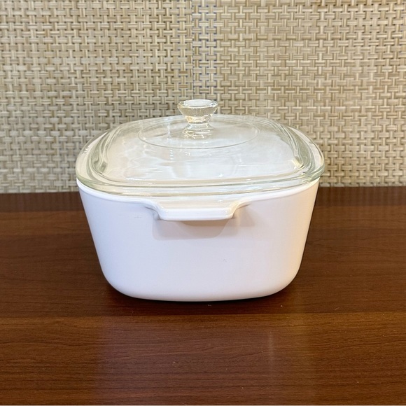 🌟2xHP🌟VTG 1966-1969 CorningWare Blue Cornflower Covered Casserole 1 3/4 Qt - Picture 2 of 10